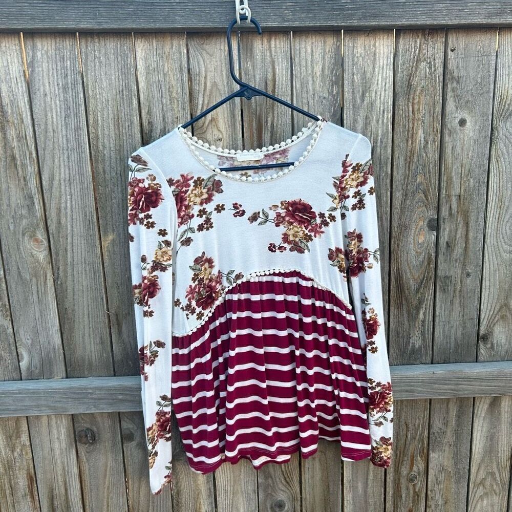 Twenty Second blouse long sleeve size small